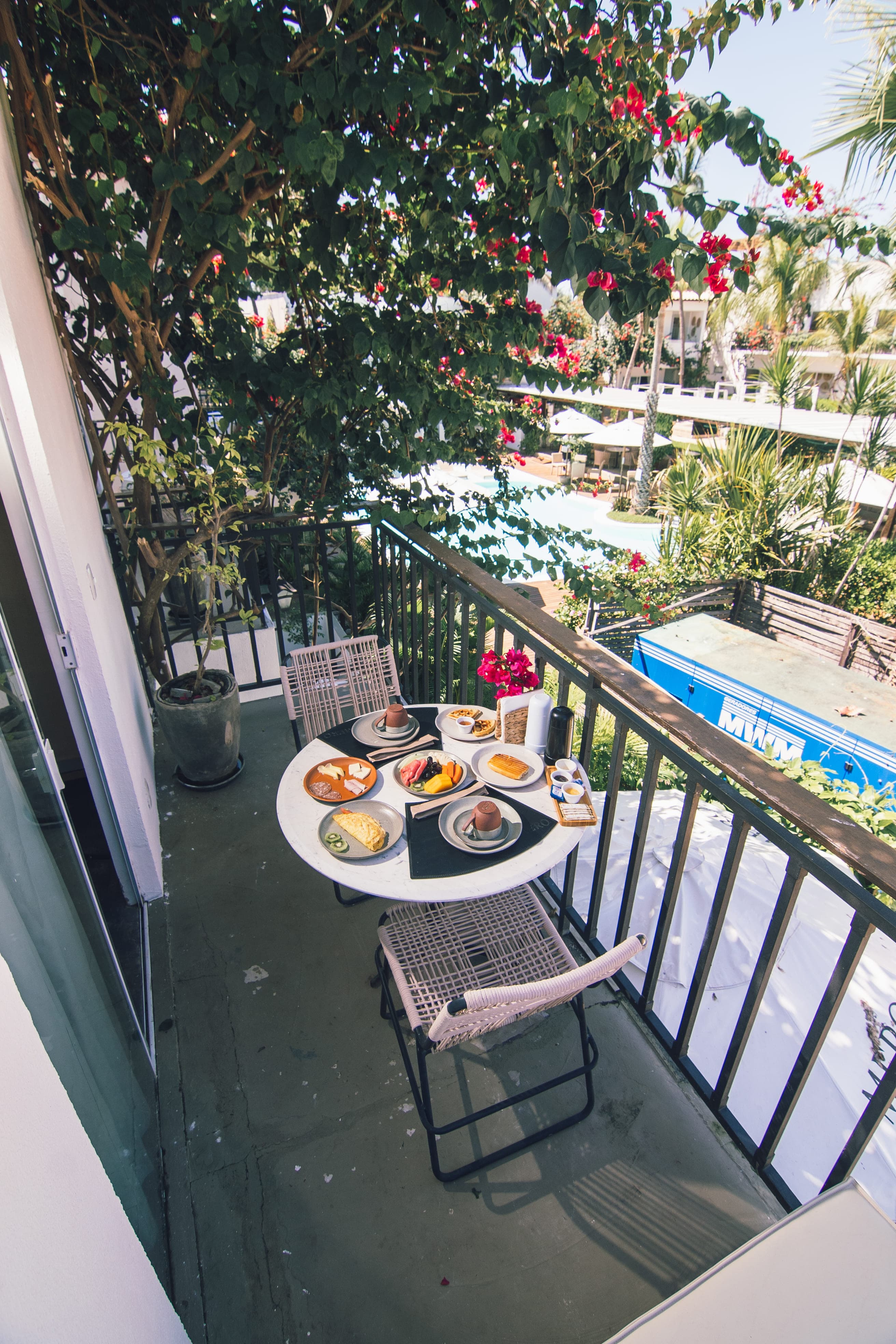 Balcony Breakfast 3